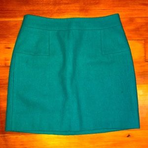 J. Crew wool skirt